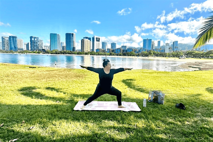 Sunday Sunset Reset Yoga - Magic Island Oceanfront Experience