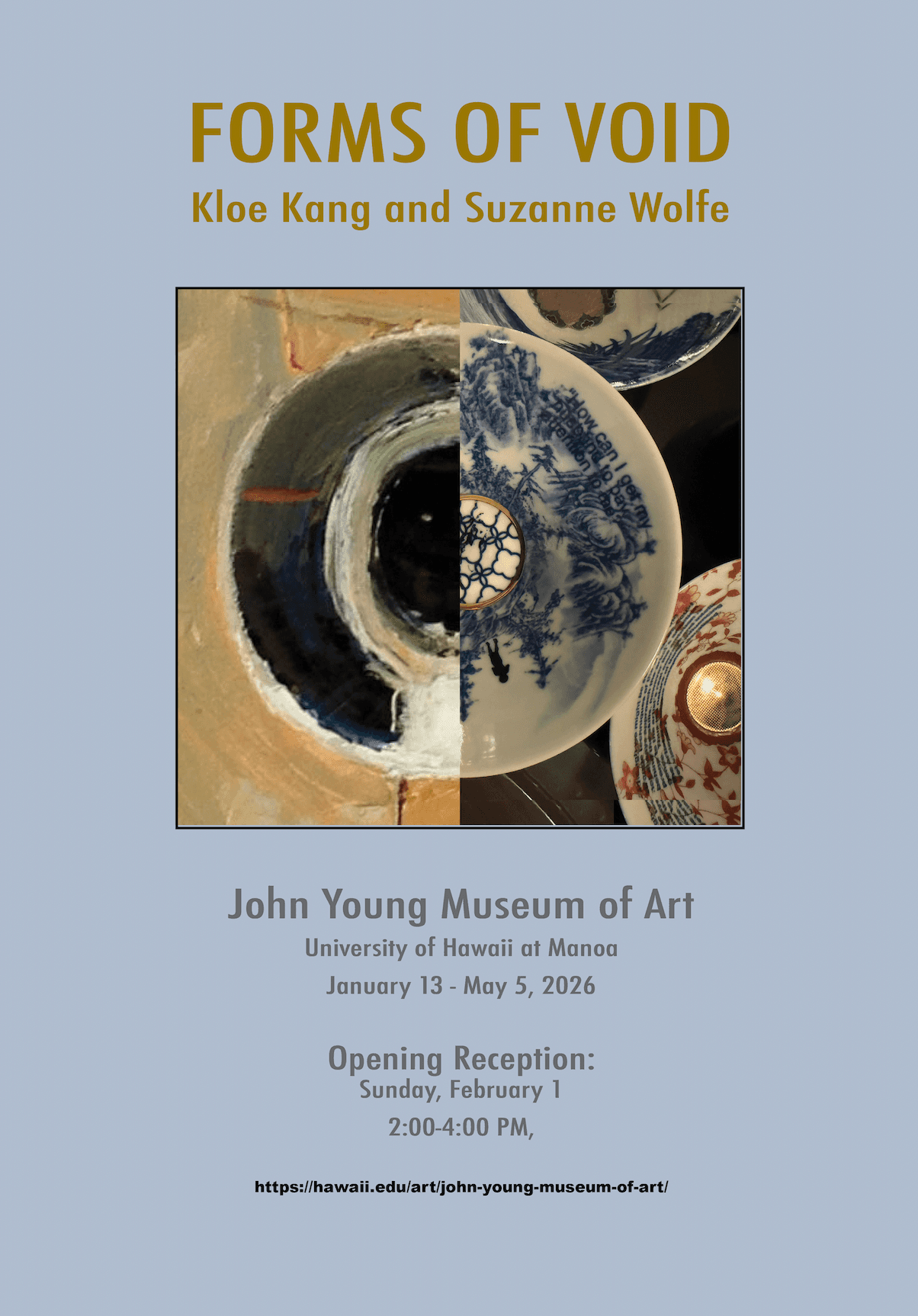 Forms of Void: Kloe Kang and Suzanne Wolfe